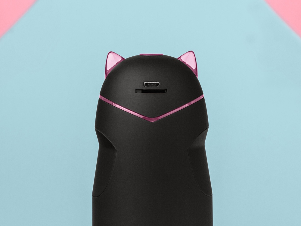 картинка Портативная акустика Rombica Mysound Kitty 1C, черный от интернет-магазина сувениров и бизнес-подарков Gifts-Moskva.RU г. Москва