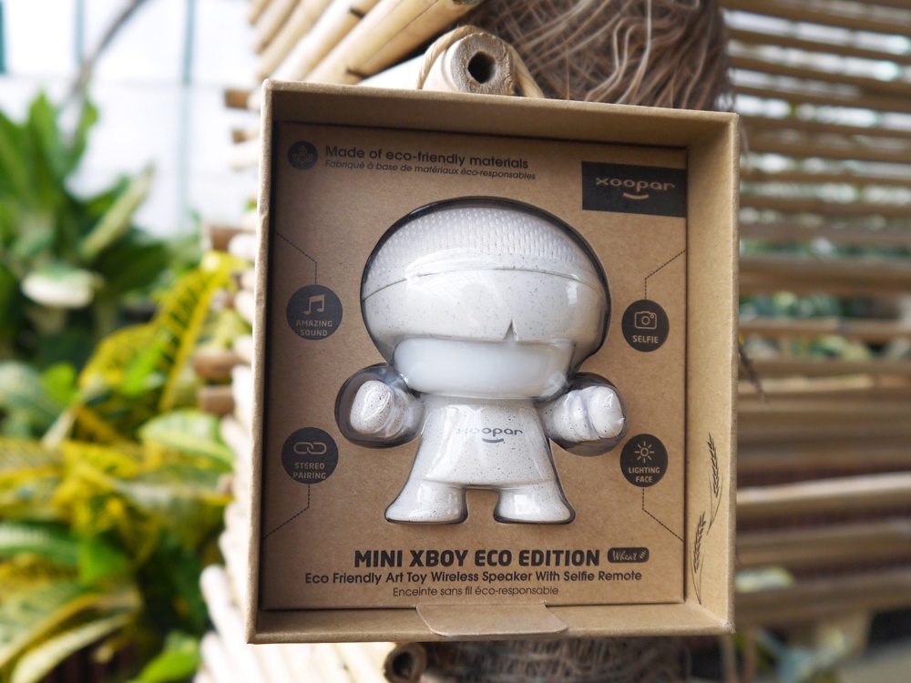 картинка Портативная колонка mini Xboy Eco, белый от интернет-магазина сувениров и бизнес-подарков Gifts-Moskva.RU г. Москва