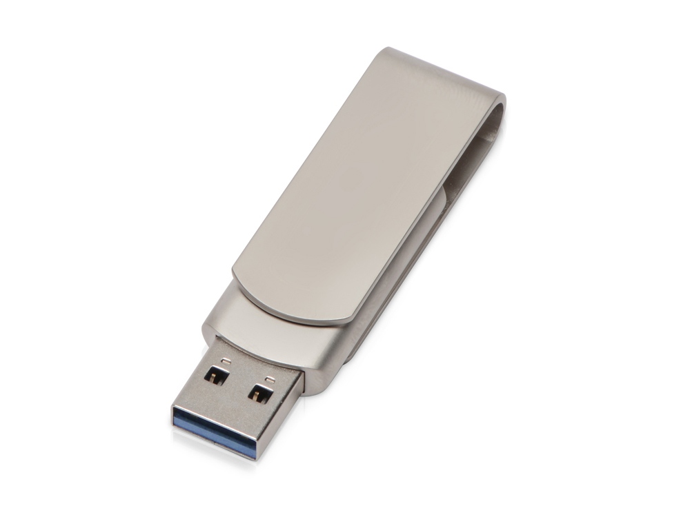 картинка USB-флешка 3.0 на 16 Гб Setup, серебристый от интернет-магазина сувениров и бизнес-подарков Gifts-Moskva.RU г. Москва
