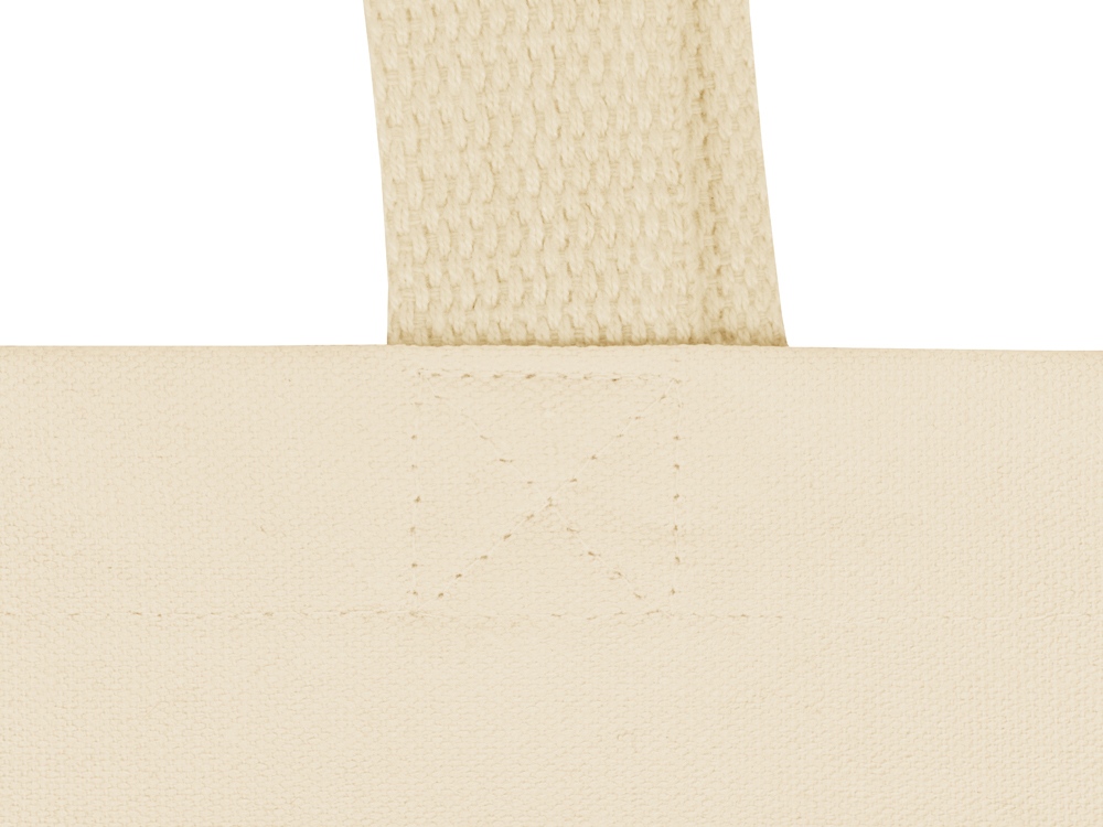 картинка Сумка для шопинга Steady из хлопка с парусиновыми ручками, 260 г/м2, натуральный от интернет-магазина сувениров и бизнес-подарков Gifts-Moskva.RU г. Москва