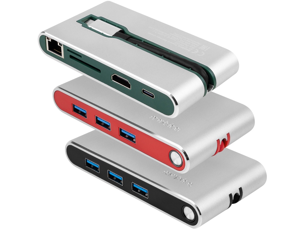 картинка Хаб USB Rombica Type-C Hermes Black от интернет-магазина сувениров и бизнес-подарков Gifts-Moskva.RU г. Москва