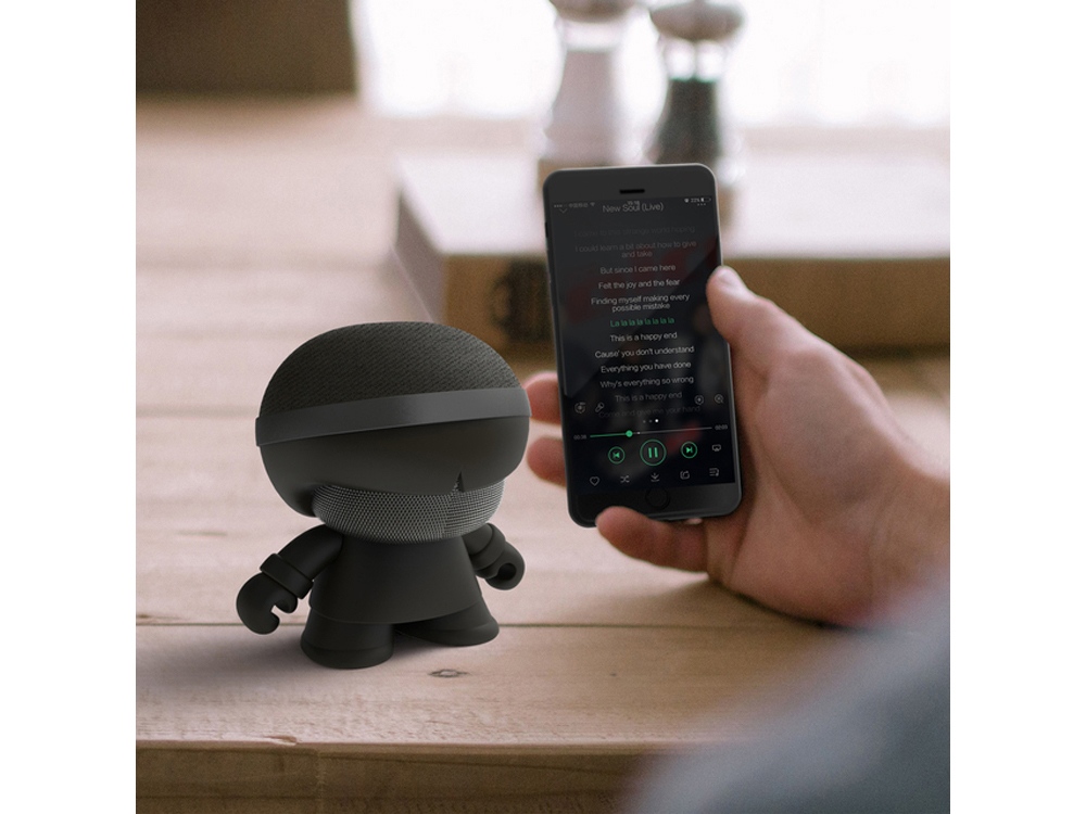 картинка Портативная колонка X5 XOOPAR BOY STEREO, черный от интернет-магазина сувениров и бизнес-подарков Gifts-Moskva.RU г. Москва