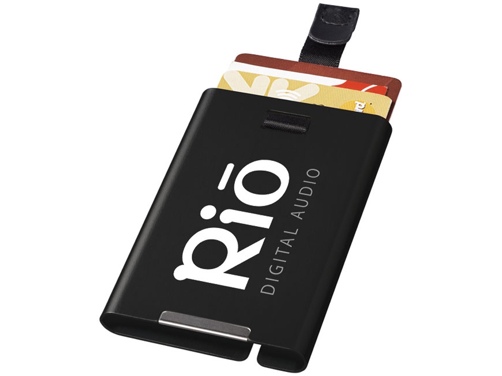 картинка RFID слайдер для карт, черный от интернет-магазина сувениров и бизнес-подарков Gifts-Moskva.RU г. Москва