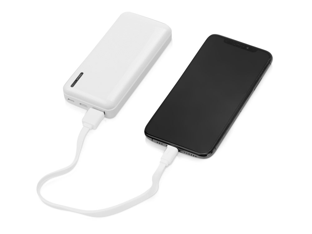 картинка Внешний аккумулятор Evolt Mini-10, 10000 mAh, белый от интернет-магазина сувениров и бизнес-подарков Gifts-Moskva.RU г. Москва