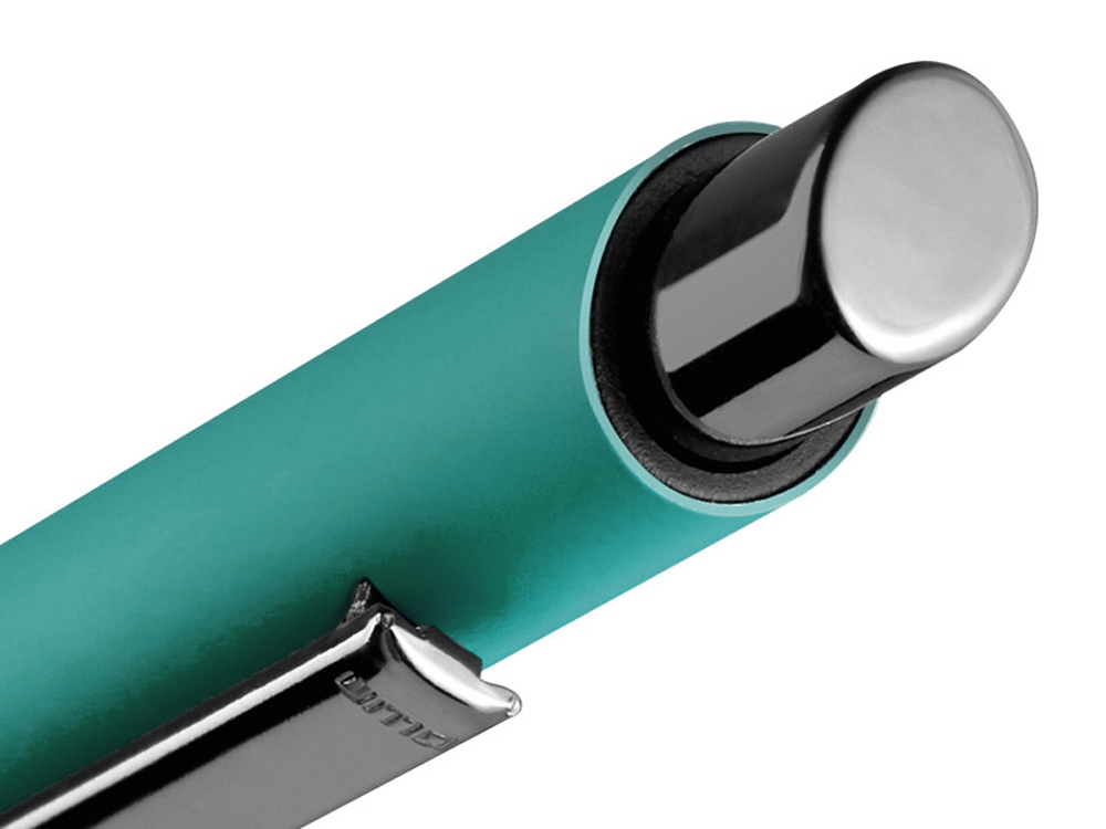 картинка Металлическая шариковая ручка soft touch Ellipse gum, бирюзовый от интернет-магазина сувениров и бизнес-подарков Gifts-Moskva.RU г. Москва