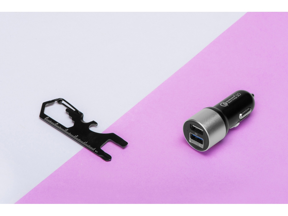картинка Мультиинструмент Carabiner, красный от интернет-магазина сувениров и бизнес-подарков Gifts-Moskva.RU г. Москва