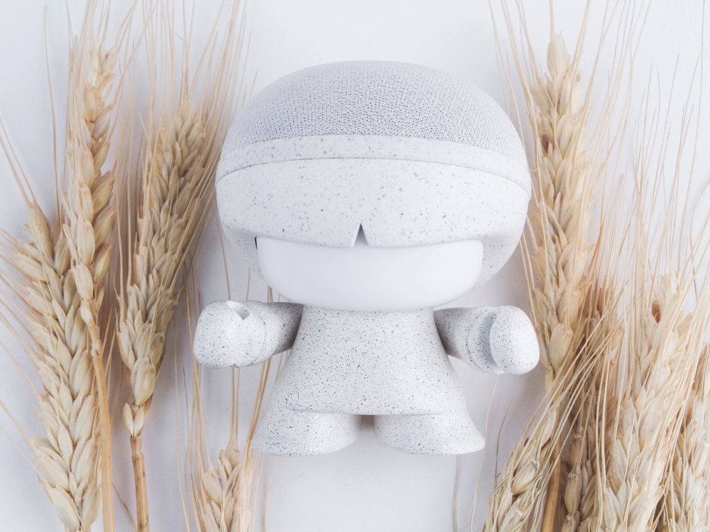 картинка Портативная колонка mini Xboy Eco, белый от интернет-магазина сувениров и бизнес-подарков Gifts-Moskva.RU г. Москва