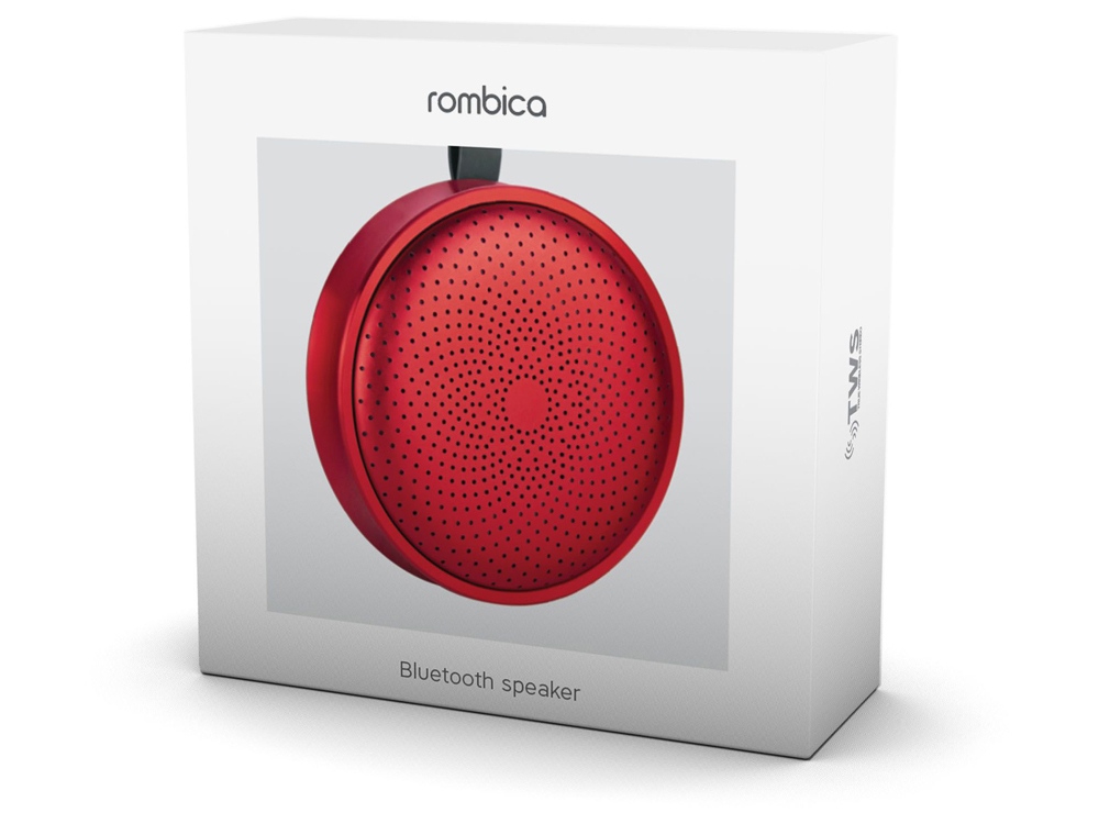 картинка Rombica Mysound Circula Red, красный от интернет-магазина сувениров и бизнес-подарков Gifts-Moskva.RU г. Москва