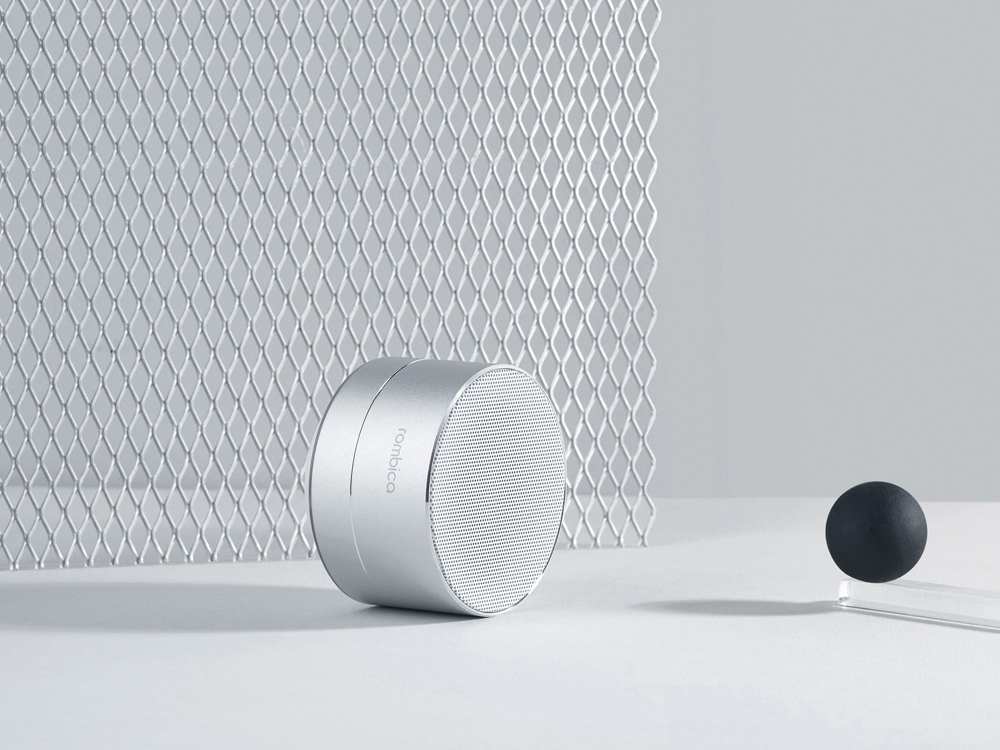 картинка Портативная акустика Rombica Mysound BT-03 2C, серебристый от интернет-магазина сувениров и бизнес-подарков Gifts-Moskva.RU г. Москва