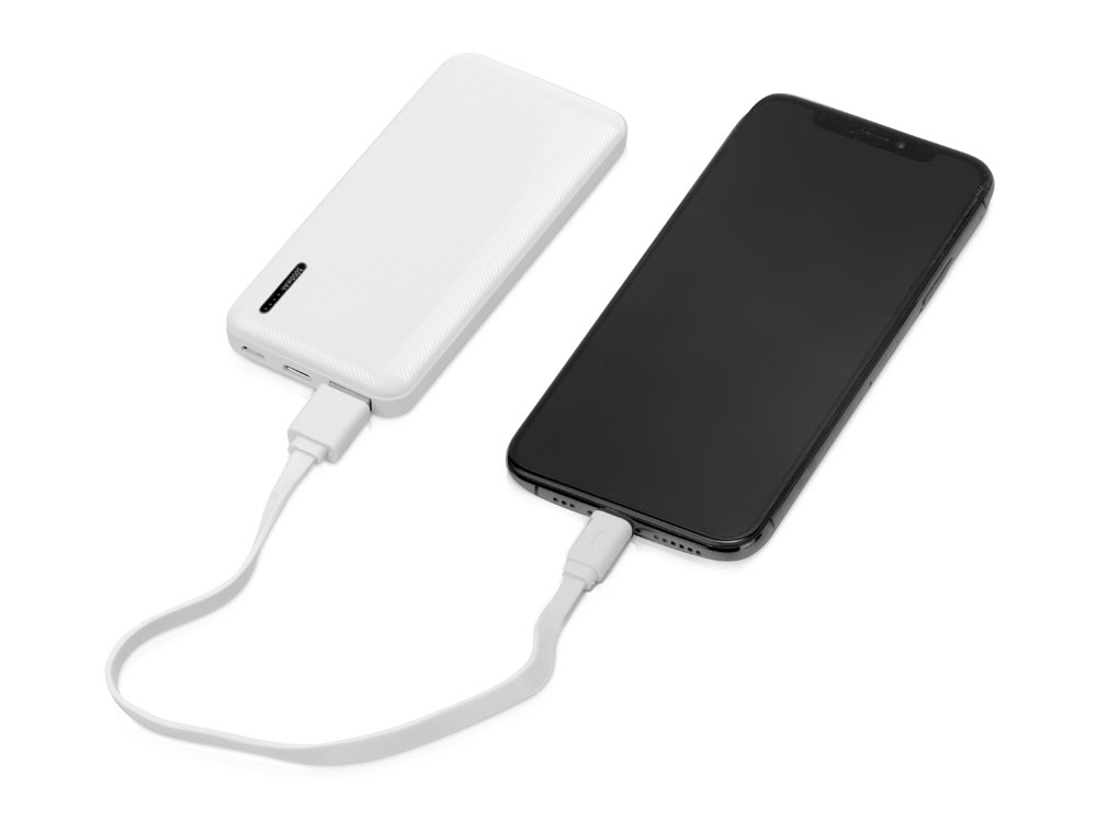 картинка Внешний аккумулятор Evolt Mini-5, 5000 mAh, белый от интернет-магазина сувениров и бизнес-подарков Gifts-Moskva.RU г. Москва