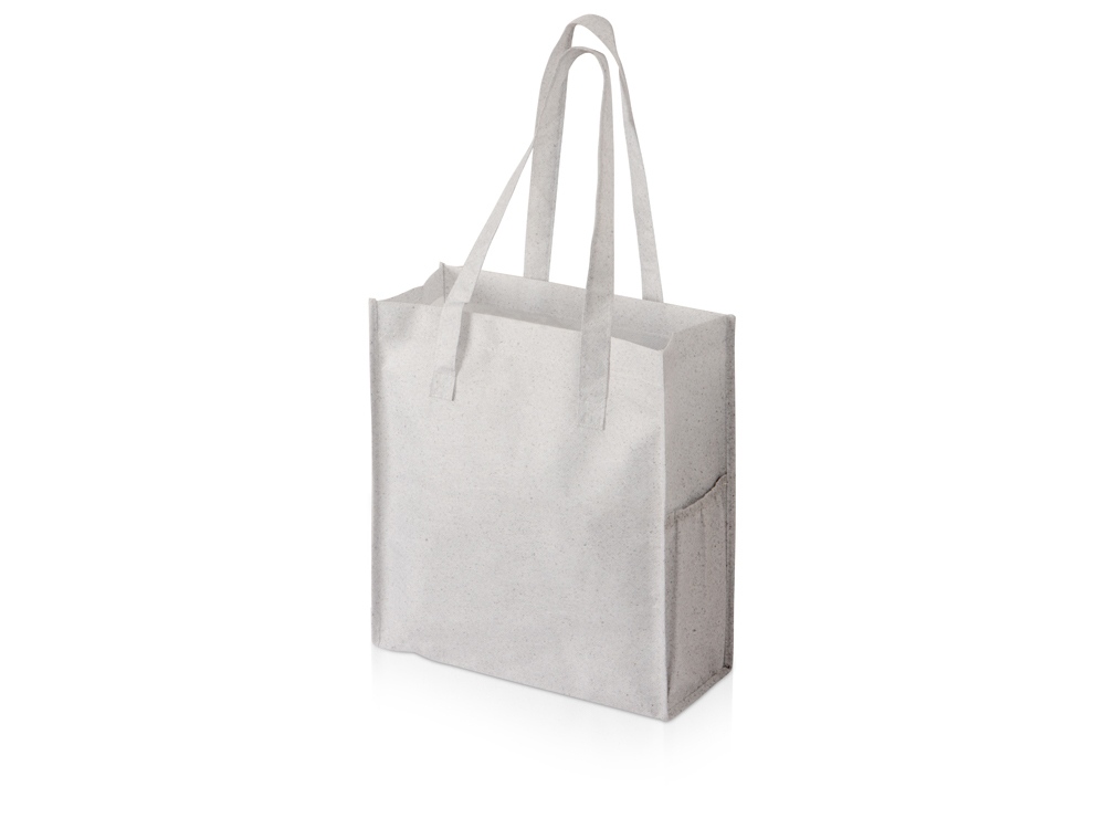 картинка Сумка-шопер Wheat из переработанного пластика 80gsm, 30.5*33*12.5cm, серый от интернет-магазина сувениров и бизнес-подарков Gifts-Moskva.RU г. Москва