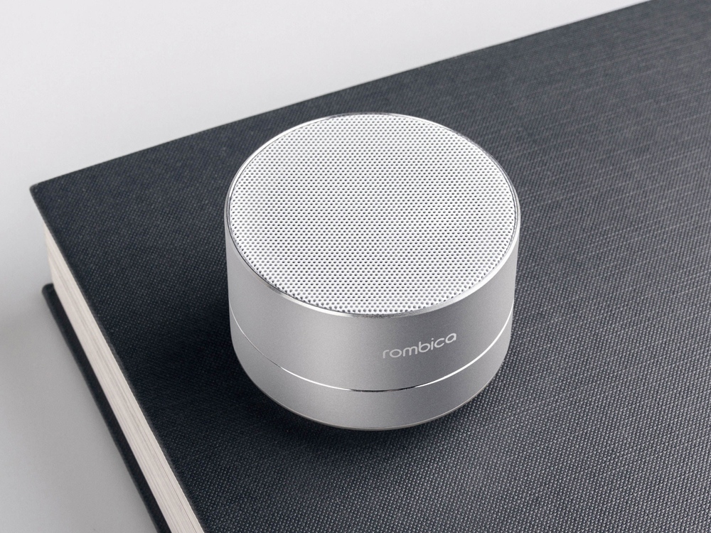 картинка Портативная акустика Rombica Mysound BT-03 2C, серебристый от интернет-магазина сувениров и бизнес-подарков Gifts-Moskva.RU г. Москва