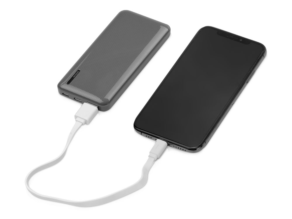картинка Внешний аккумулятор Evolt Mini-5, 5000 mAh, серый от интернет-магазина сувениров и бизнес-подарков Gifts-Moskva.RU г. Москва