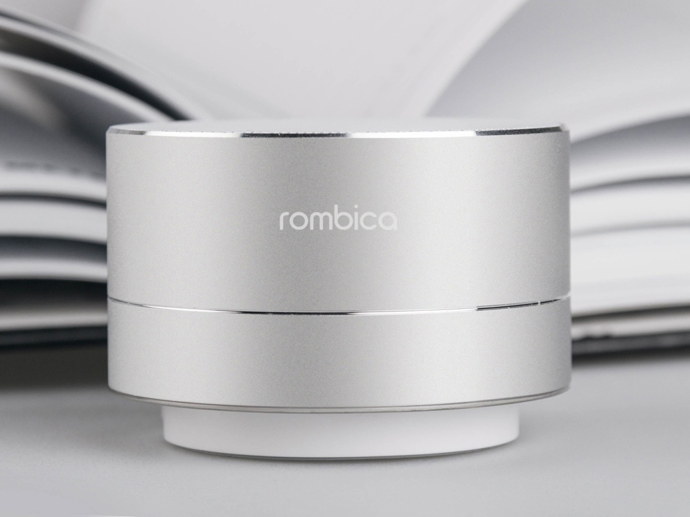 картинка Портативная акустика Rombica Mysound BT-03 2C, серебристый от интернет-магазина сувениров и бизнес-подарков Gifts-Moskva.RU г. Москва