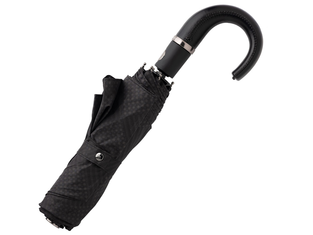 картинка Складной зонт Horton Black - Cerruti 1881 от интернет-магазина сувениров и бизнес-подарков Gifts-Moskva.RU г. Москва