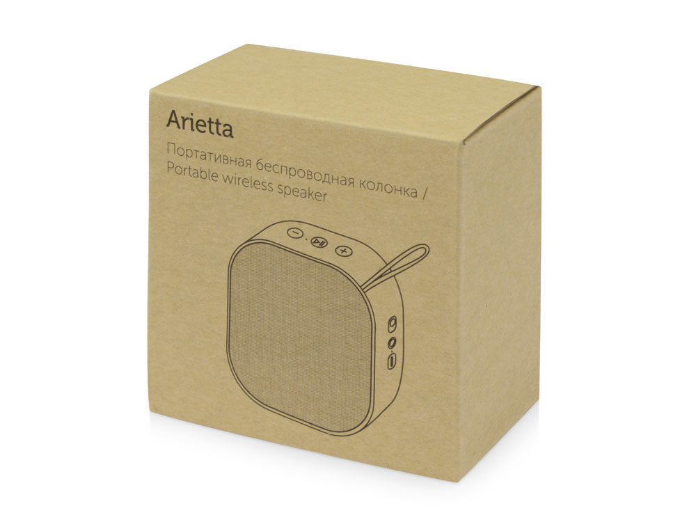 картинка Портативная колонка Arietta, зеленое яблоко от интернет-магазина сувениров и бизнес-подарков Gifts-Moskva.RU г. Москва
