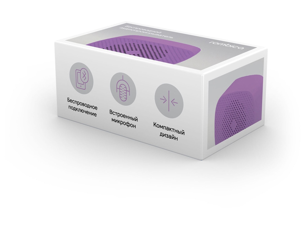 картинка Портативная акустика Rombica MySound Melody Purple от интернет-магазина сувениров и бизнес-подарков Gifts-Moskva.RU г. Москва