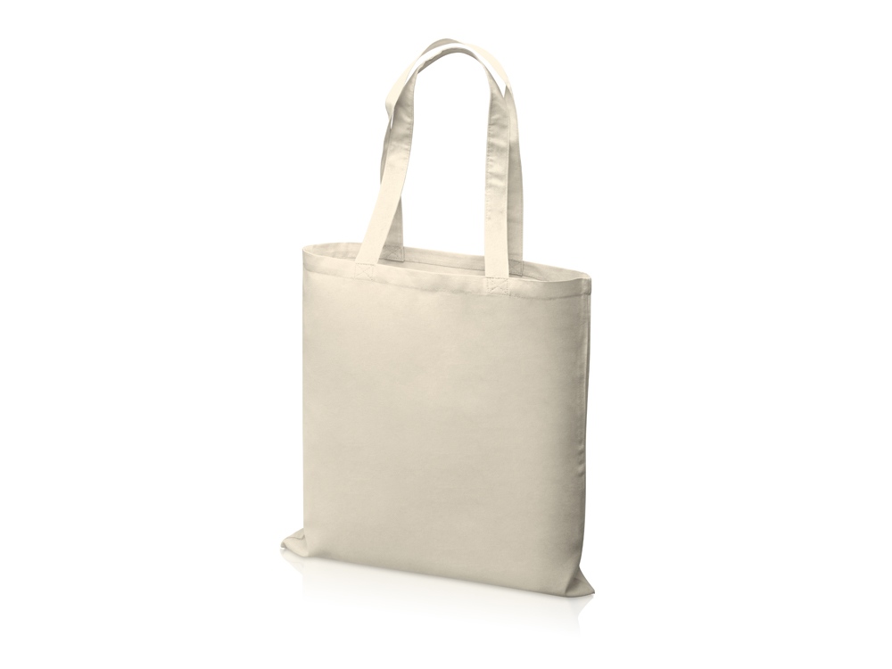 картинка Сумка для шопинга Carryme 140 хлопковая, 140 г/м2, натуральный от интернет-магазина сувениров и бизнес-подарков Gifts-Moskva.RU г. Москва
