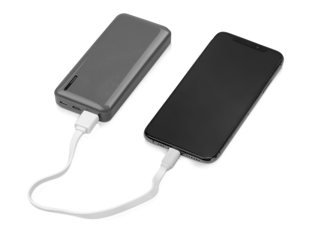 картинка Внешний аккумулятор Evolt Mini-10, 10000 mAh, серый от интернет-магазина сувениров и бизнес-подарков Gifts-Moskva.RU г. Москва