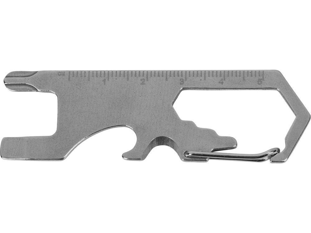 картинка Мультиинструмент Carabiner, серебристый от интернет-магазина сувениров и бизнес-подарков Gifts-Moskva.RU г. Москва