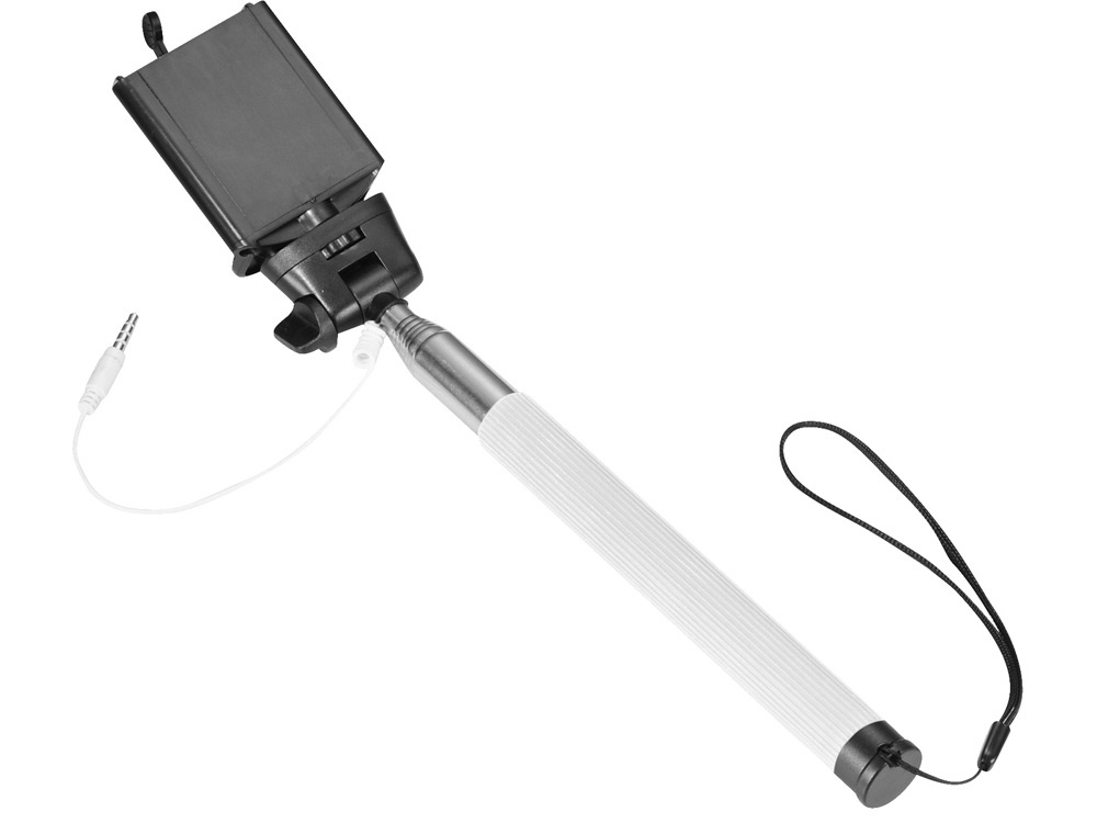 картинка Монопод проводной Wire Selfie, белый от интернет-магазина сувениров и бизнес-подарков Gifts-Moskva.RU г. Москва